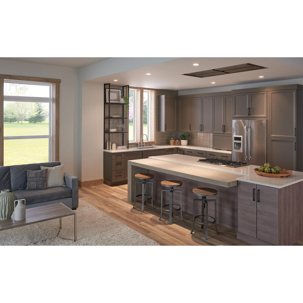 Delta Broderick Two Handle Pull-Down Bridge Kitchen Faucet - 2390L