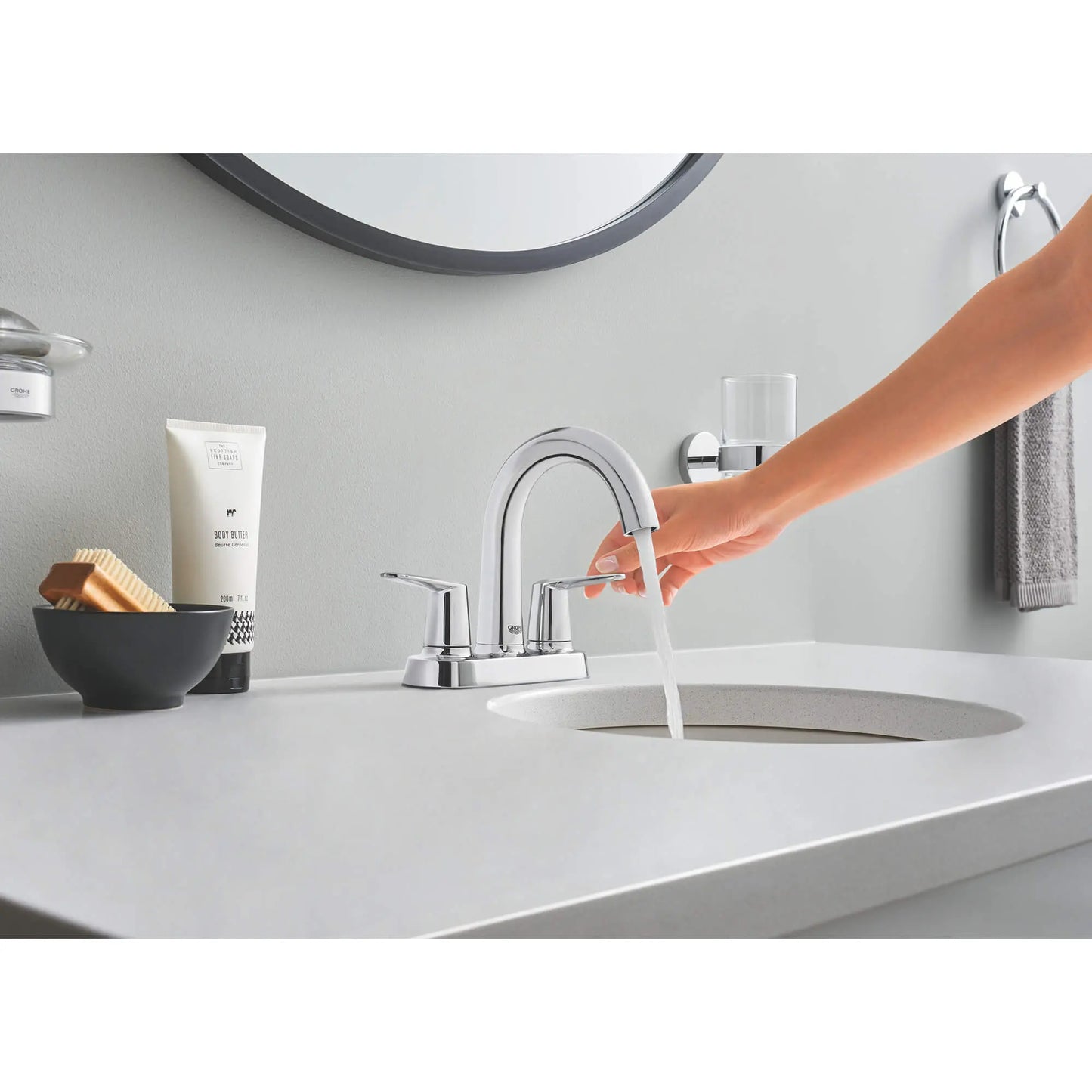 Grohe Essentials Glass with Holder - 40755