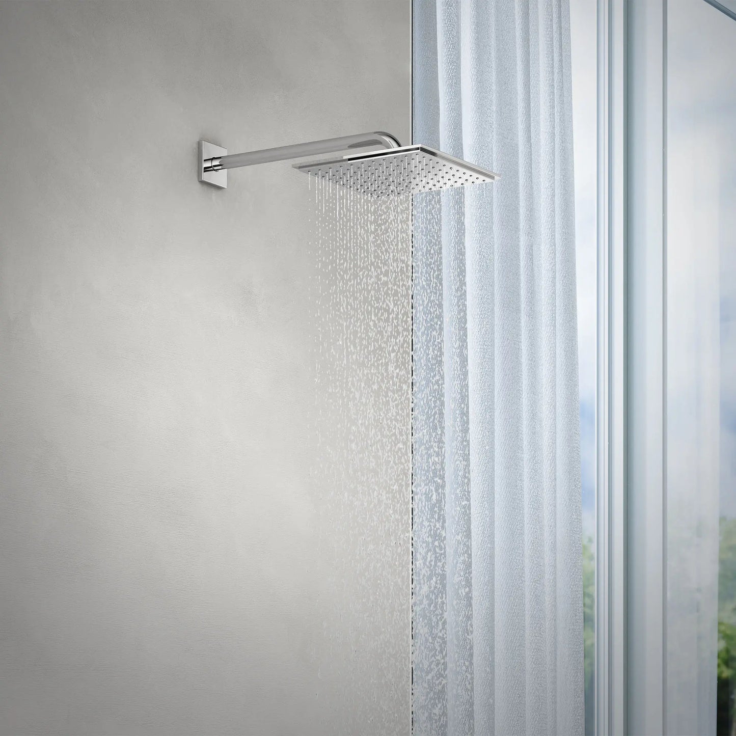 Grohe Allure New Rainshower Allure 230 Shower Head, 9" - 1 Spray, 1.75 GPM