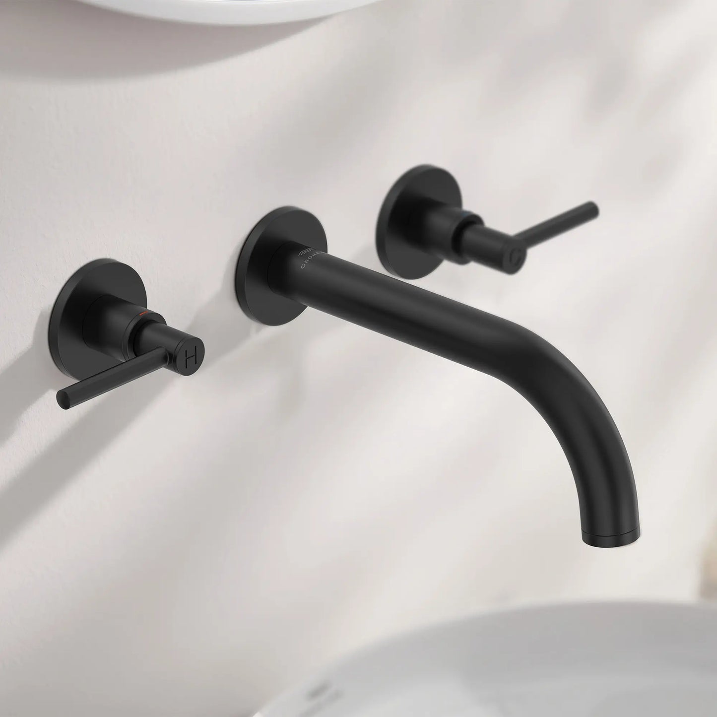 Grohe Atrio New Lever Handles for Bathroom Sink Faucet (Pair) - 14216