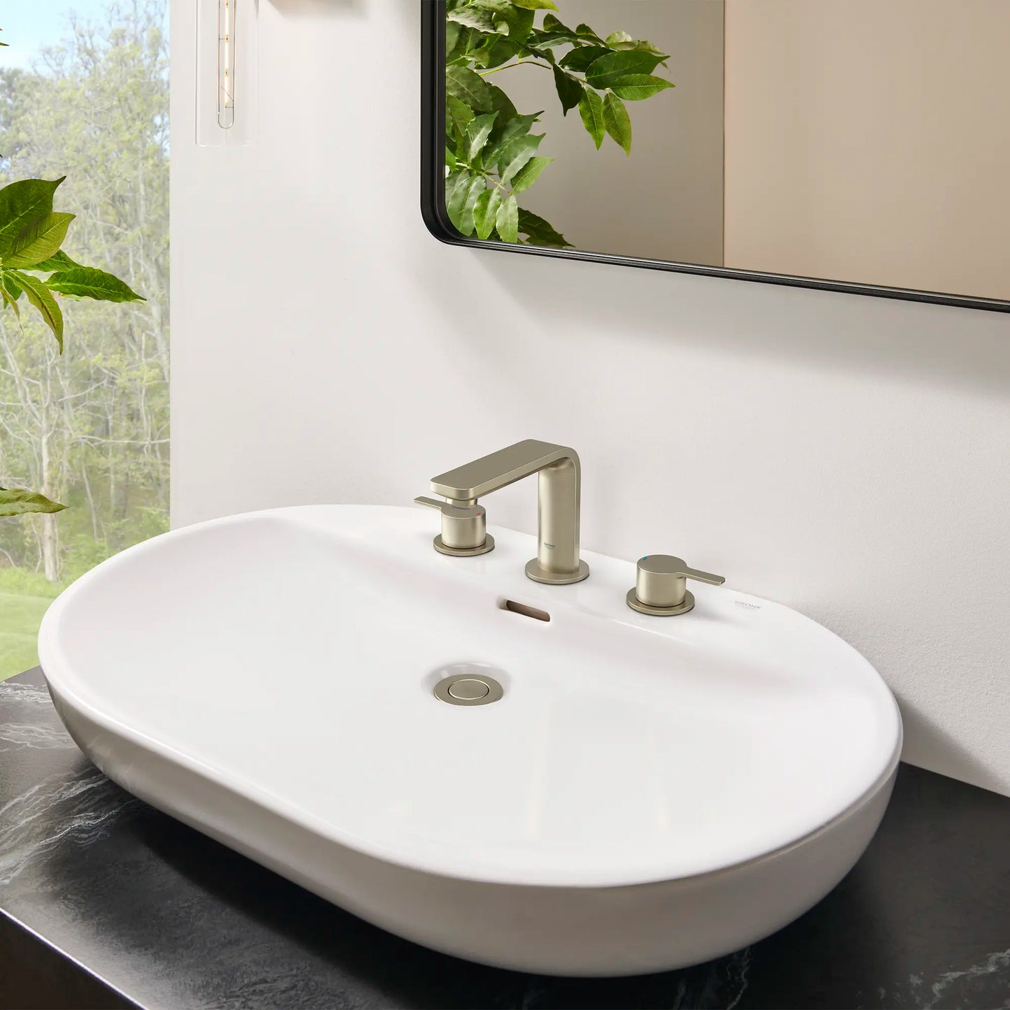 Grohe Lineare 8" Widespread 2-Handle M-Size Bathroom Faucet 4.5 L/min (1.2 gpm) - 20578