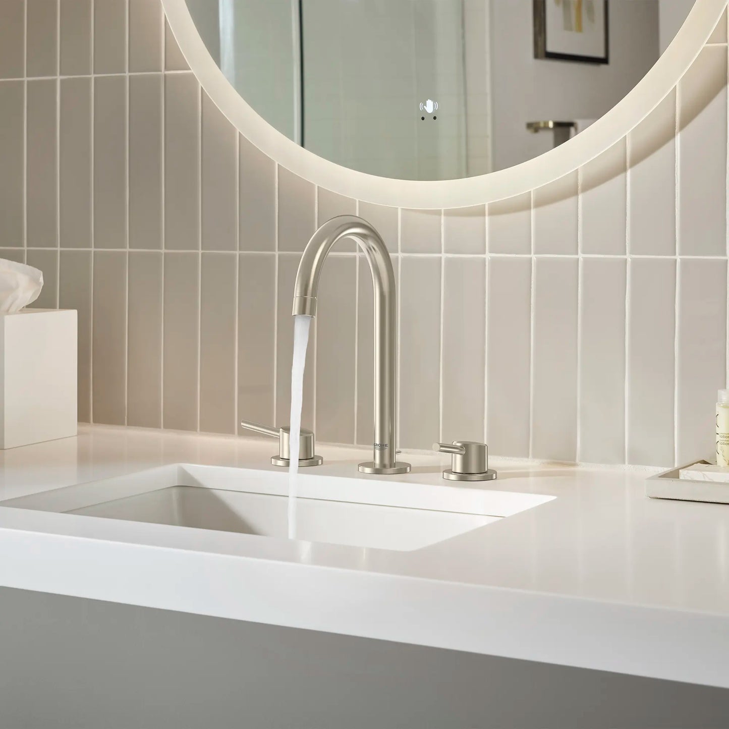 Grohe Concetto 8" Widespread 2-Handle L-Size Bathroom Faucet 1.2 GPM - 20217