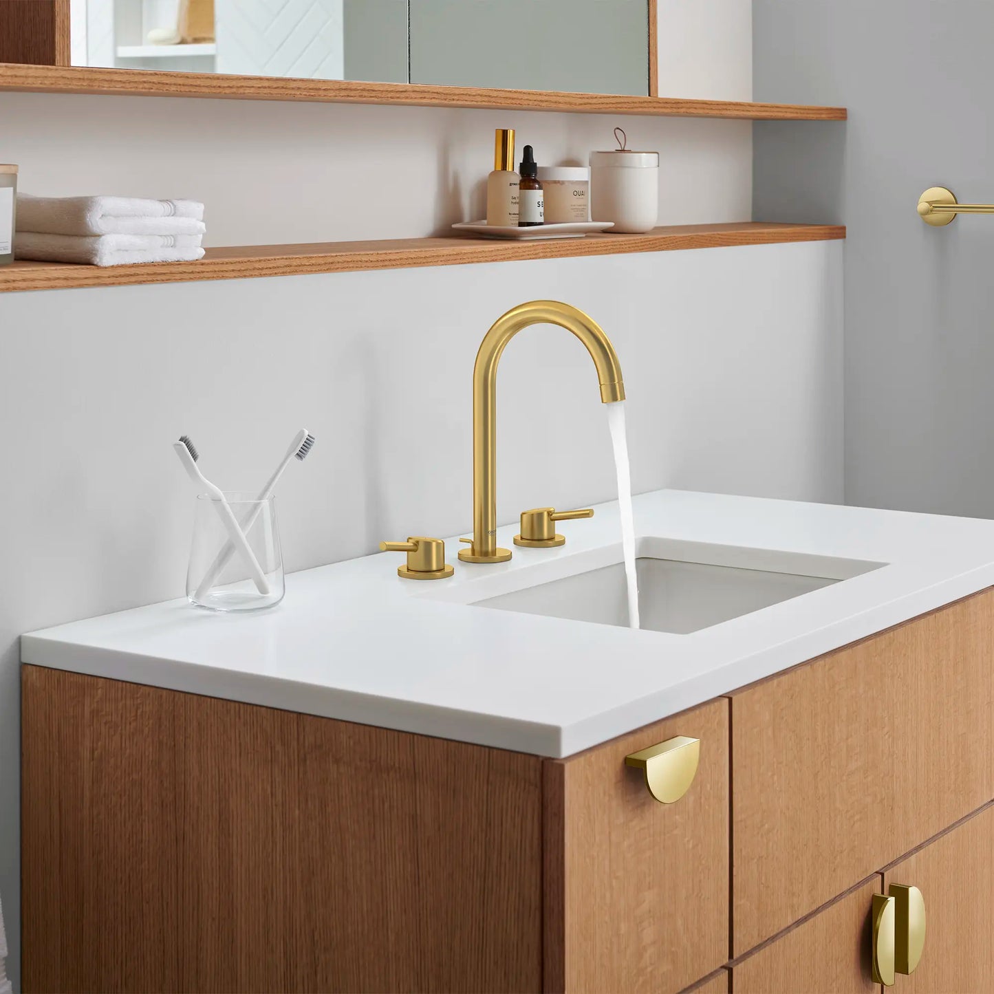 Grohe Concetto 8" Widespread 2-Handle L-Size Bathroom Faucet 1.2 GPM - 20217