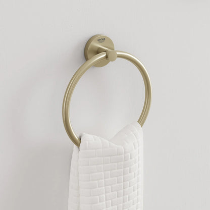 Grohe Essentials 8" Towel Ring - 40365