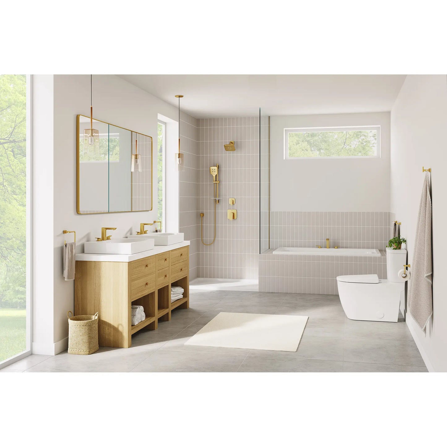 Grohe Rainshower SmartActive Shower Head, 6-1/2" - 3 Sprays, 1.75 GPM (6.6 L/min) - 26797