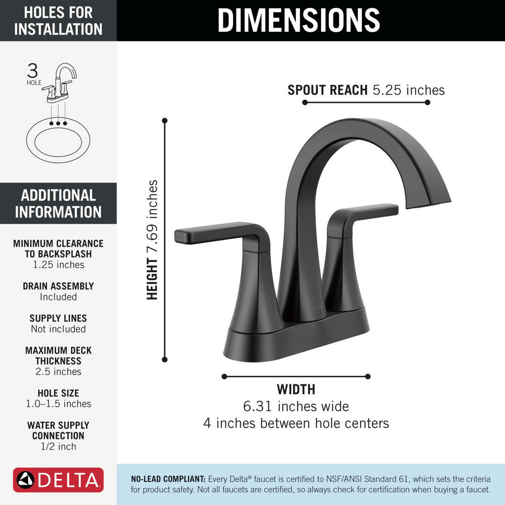 Delta Lineax specifications