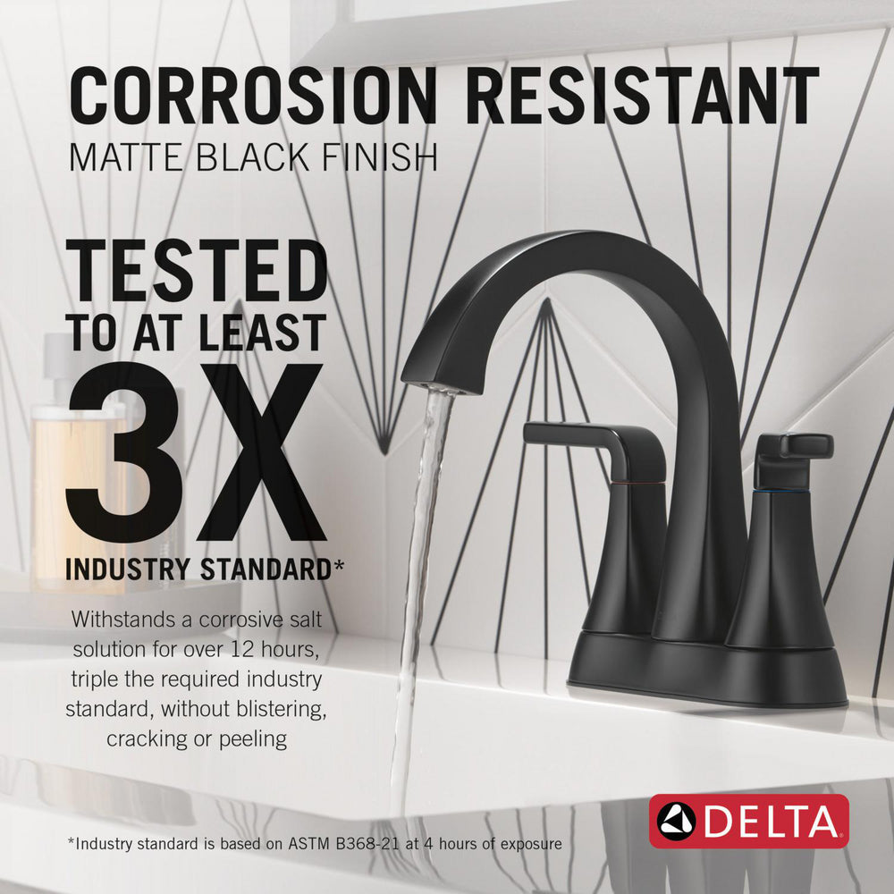 Delta corrosion-resistant finish