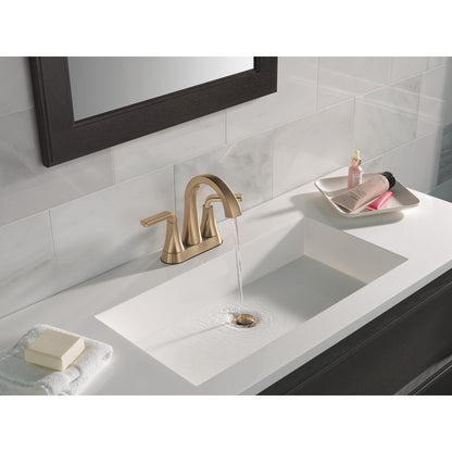 Delta Lineax Two-Handle Champagne Bronze