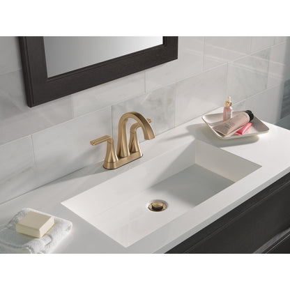 Delta Lineax Two-Handle Champagne Bronze