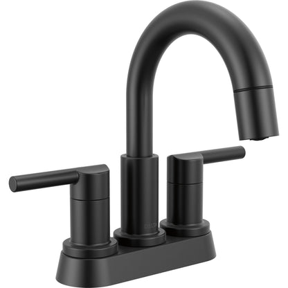 Robinet de salle de bain à tirette Delta Nicoli à poignée double - 25749LF