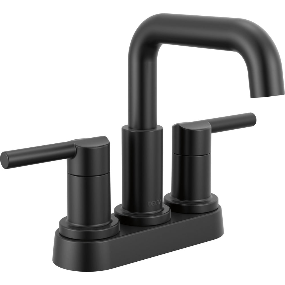 Robinet de salle de bain Delta Nicoli à entraxe de 4 po à deux poignées - 25849LF