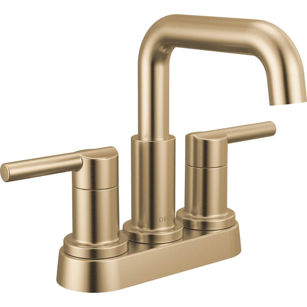 Robinet de salle de bain Delta Nicoli à entraxe de 4 po à deux poignées - 25849LF