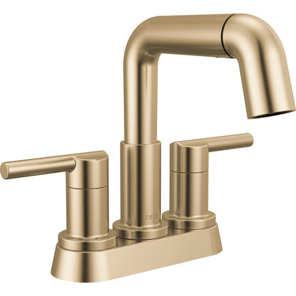 Robinet de salle de bain Delta Nicoli à deux poignées, à bec rétractable, entraxe 20 cm - 25849LF