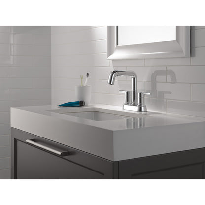 Robinet de salle de bain Delta Nicoli à deux poignées, à bec rétractable, entraxe 20 cm - 25849LF
