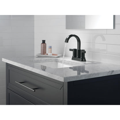 Robinet de salle de bain Delta Albion à deux poignées et entraxe de 10,16 cm - 25855LF