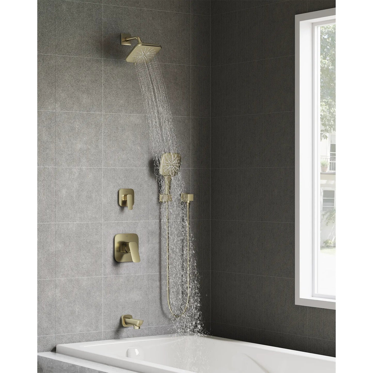 Grohe Rainshower SmartActive Hand Shower - 3 Sprays, 6.6 L/min (1.75 gpm) - 26552