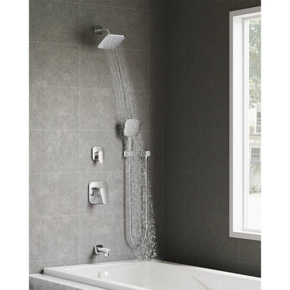 Grohe Rainshower SmartActive Shower Head, 6-1/2" - 3 Sprays, 1.75 GPM (6.6 L/min) - 26797