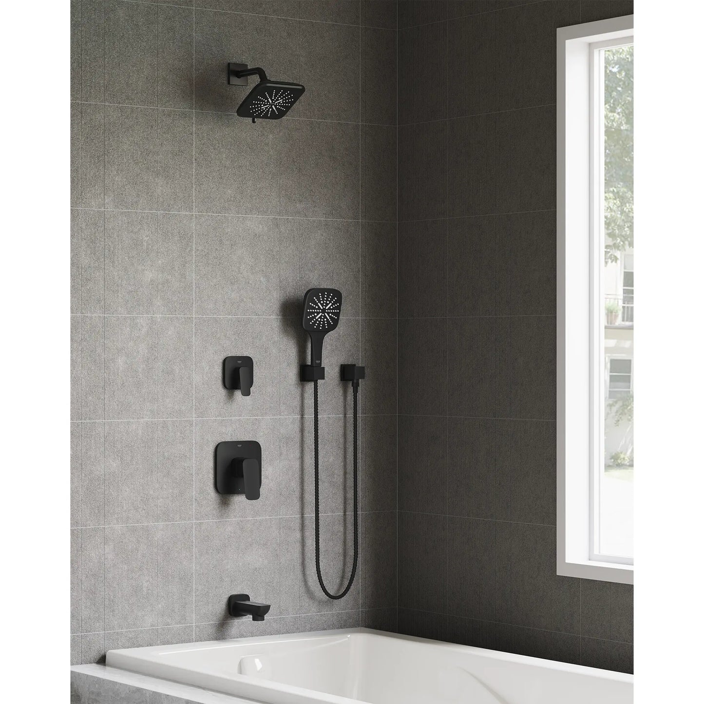 Grohe Rainshower SmartActive Hand Shower - 3 Sprays, 6.6 L/min (1.75 gpm) - 26545