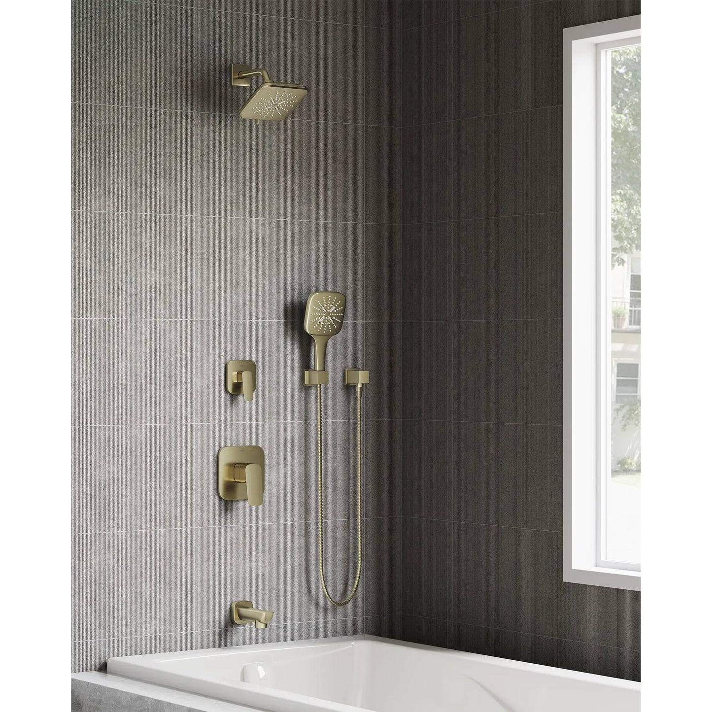 Grohe Rainshower SmartActive Hand Shower - 3 Sprays, 6.6 L/min (1.75 gpm) - 26545
