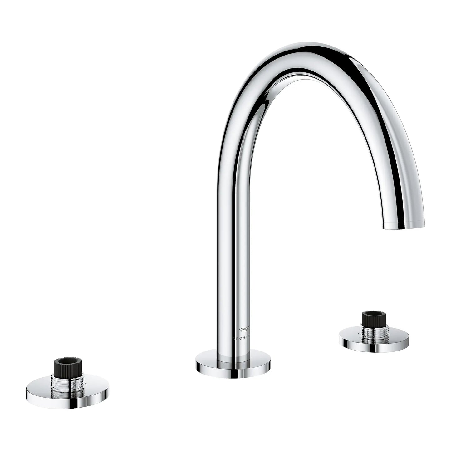 Grohe Atrio New 3-Hole 2-Handle Deck Mount Roman Tub Faucet without Handles - 25273