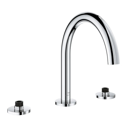 Grohe Atrio New 3-Hole 2-Handle Deck Mount Roman Tub Faucet without Handles - 25273
