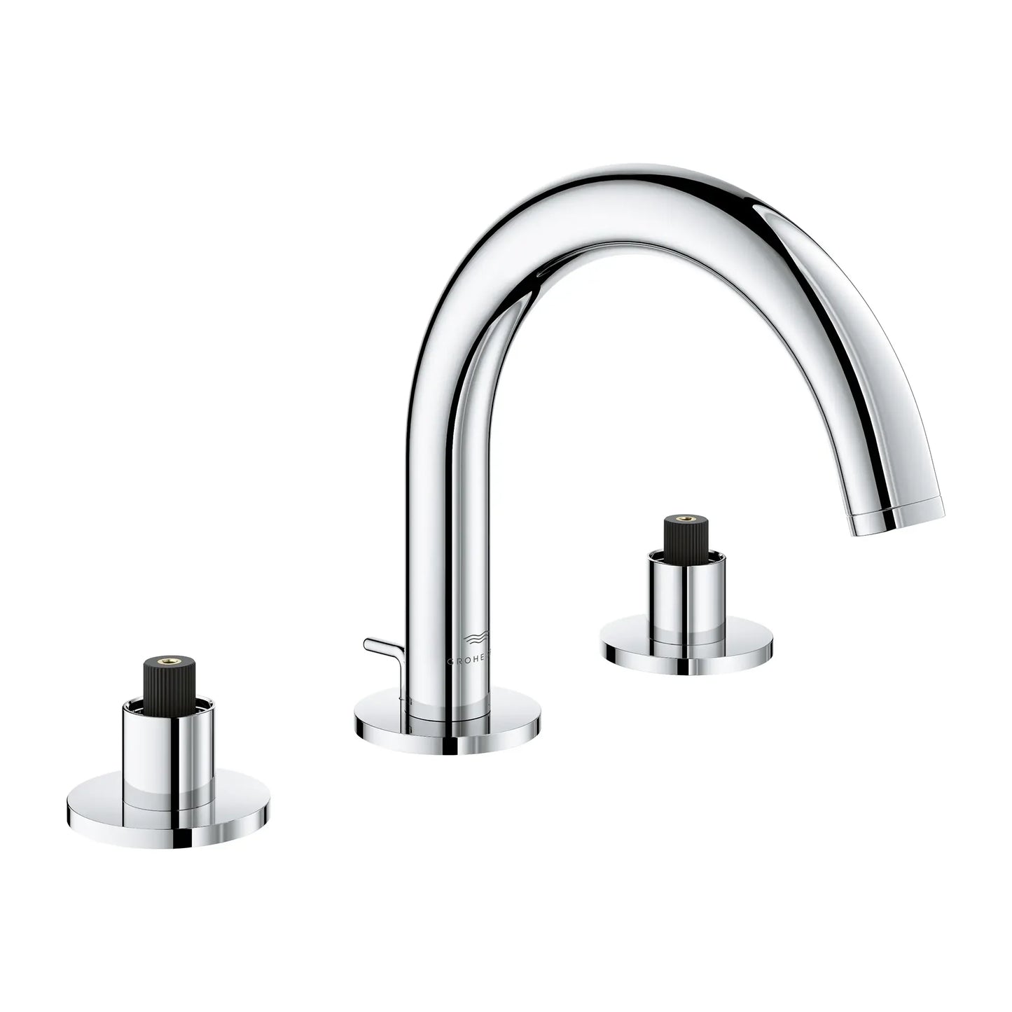 Grohe Atrio New 8-inch Widespread 2-Handle S-Size Bathroom Faucet without Handles, 1.2 GPM