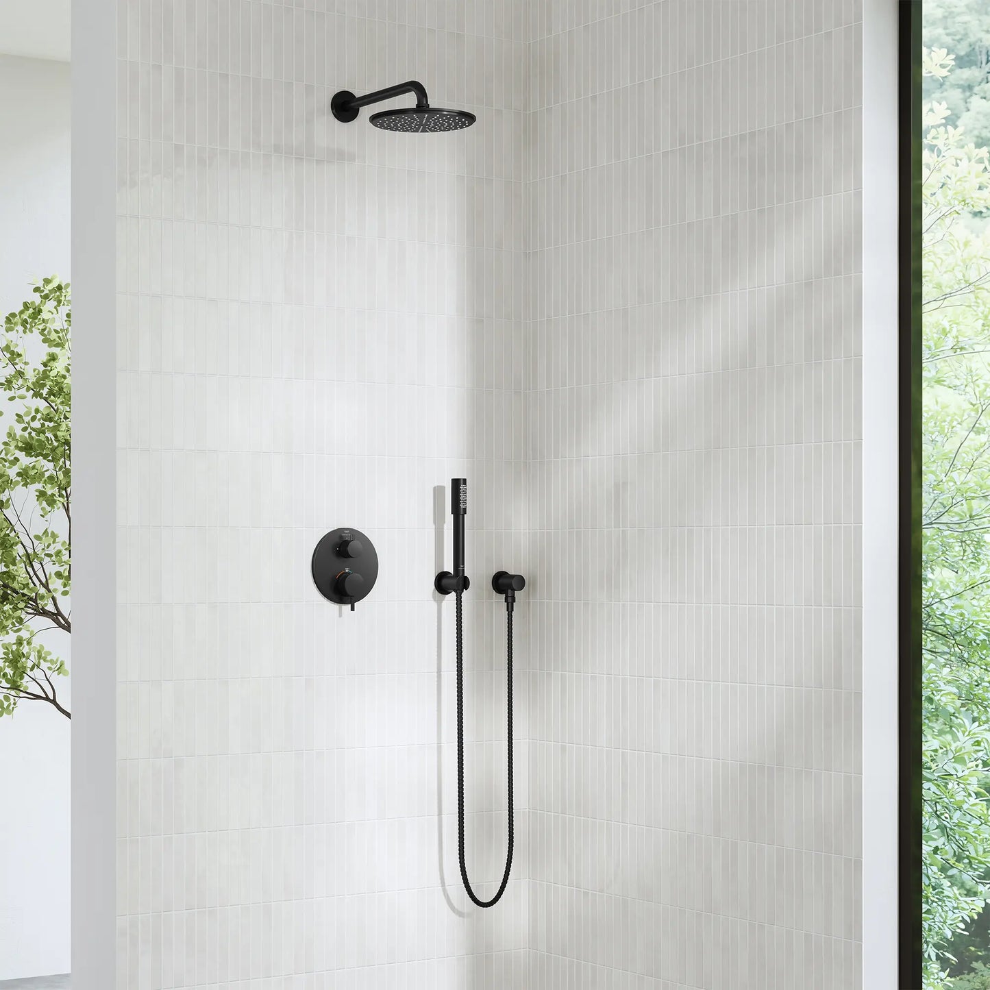 Grohe Atrio New Dual Function 2-Handle Thermostatic Valve Trim - 24361