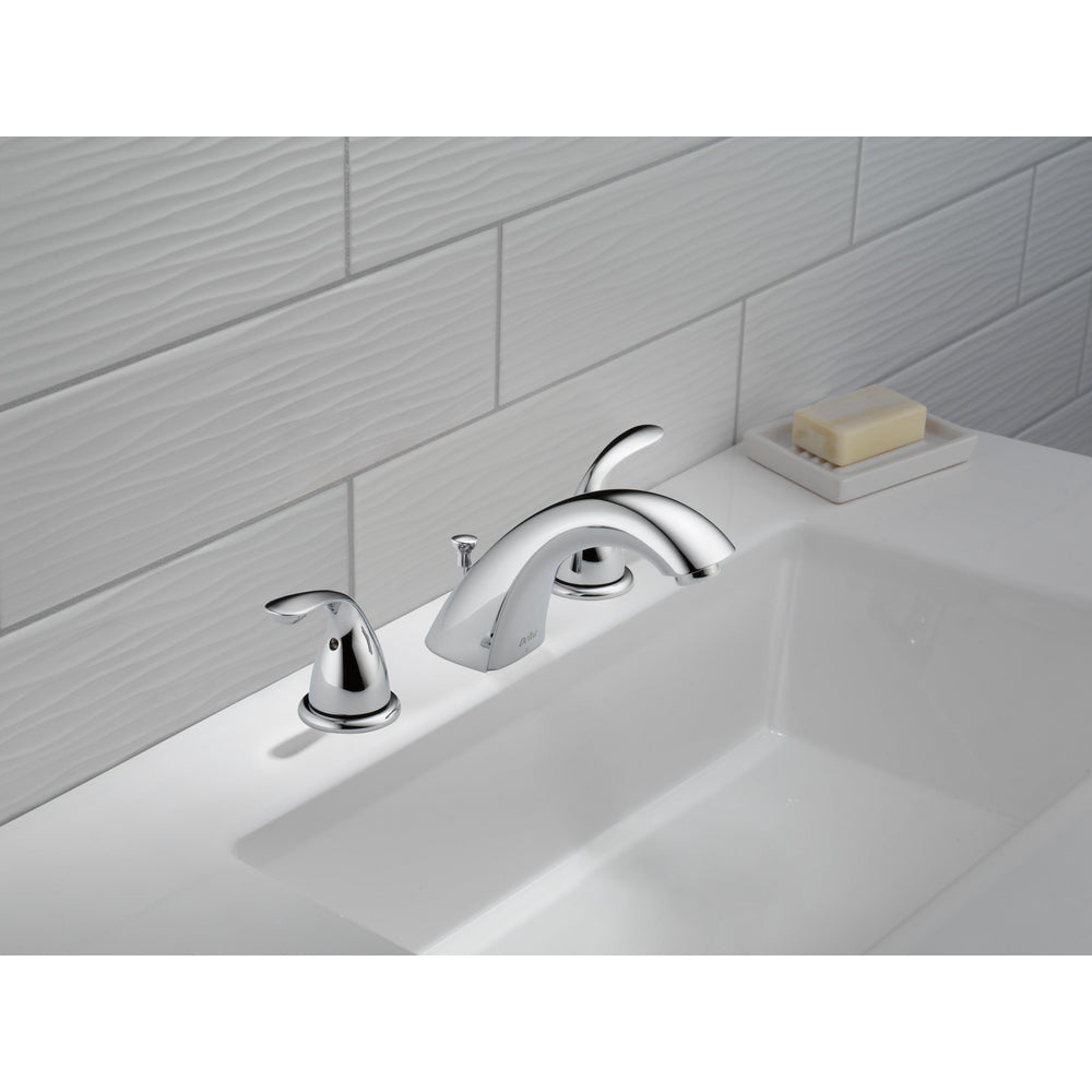 Robinet de salle de bain Delta Classic à deux poignées et entraxe large - 3530LF