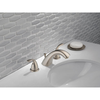 Robinet de salle de bain Delta Classic à deux poignées et entraxe large - 3530LF