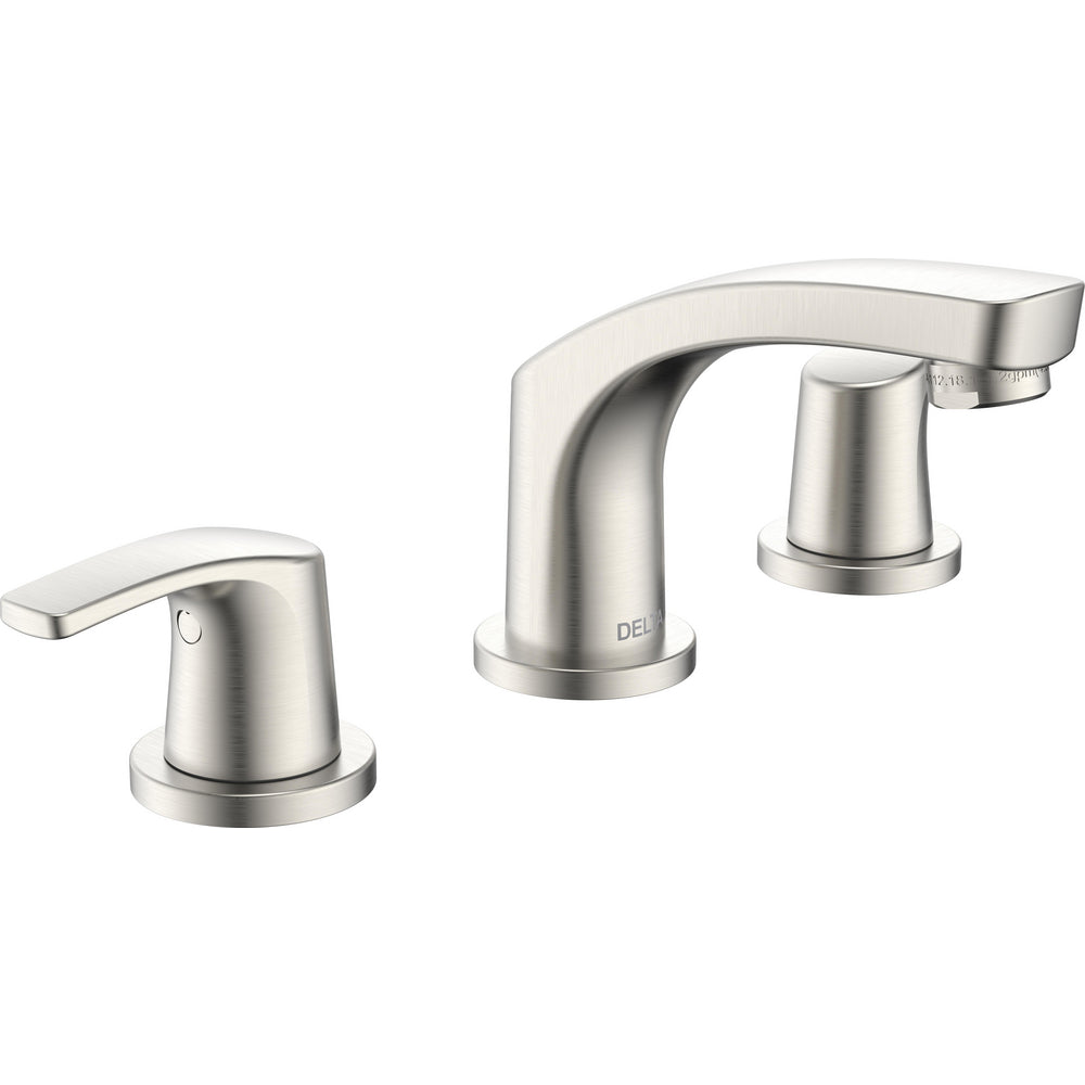 Robinet de lavabo étendu Delta Wynne à deux poignées - sans tirette - 3534LF