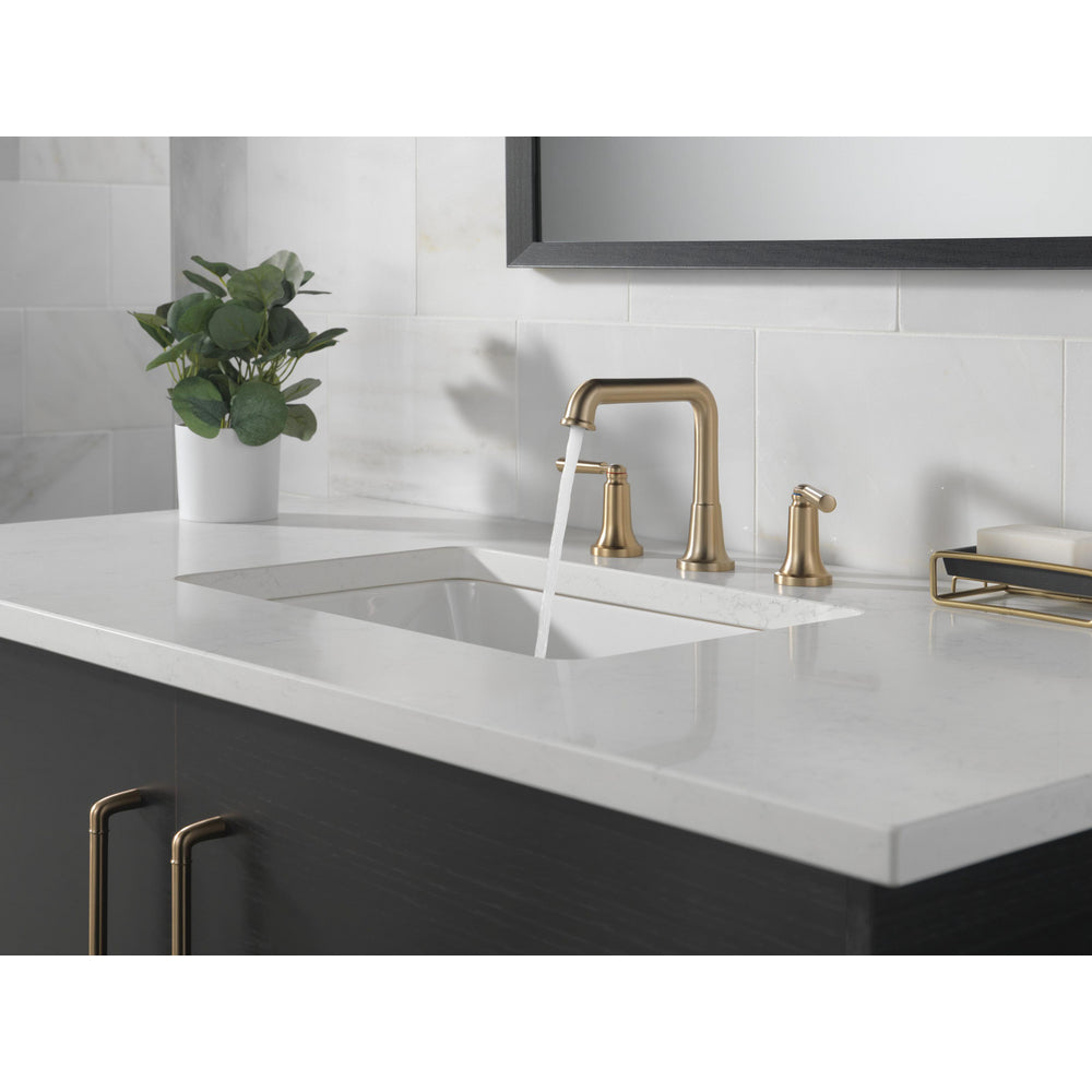 Robinet de salle de bain Delta Saylor à deux poignées et entraxe large - 3536