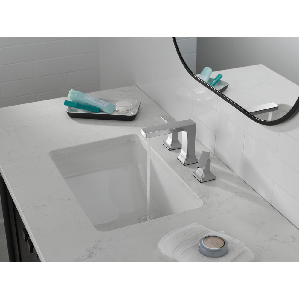 Delta Velum Two Handle Widespread Bathroom Faucet - 3537LF