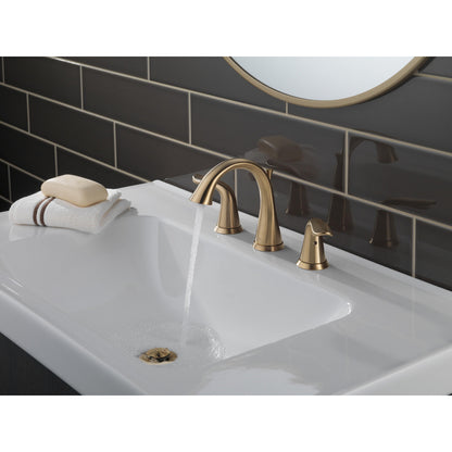 Delta Lahara Two Handle Widespread Bathroom Faucet - 3538