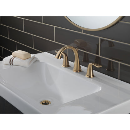 Delta Lahara Two Handle Widespread Bathroom Faucet - 3538