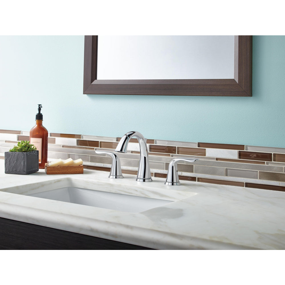 Delta Lahara Two Handle Widespread Bathroom Faucet - 3538