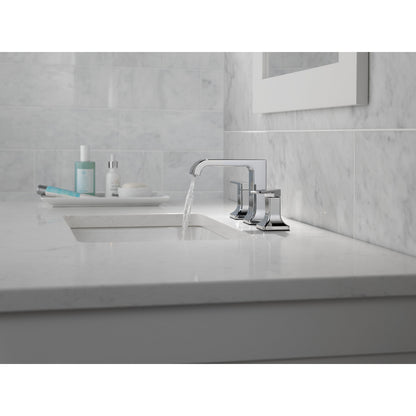 Delta Velum Two Handle Widespread Bathroom Faucet - 3539LF