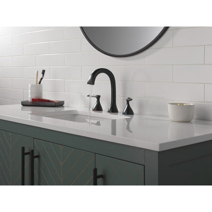 Delta 3545 Bonacci Matte Black - running water