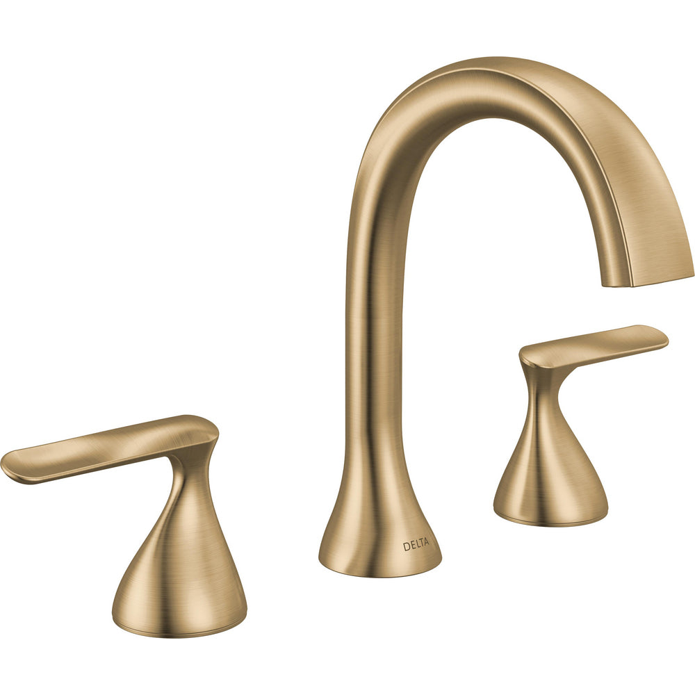 Delta 3545 Bonacci widespread Lumicoat Champagne Bronze