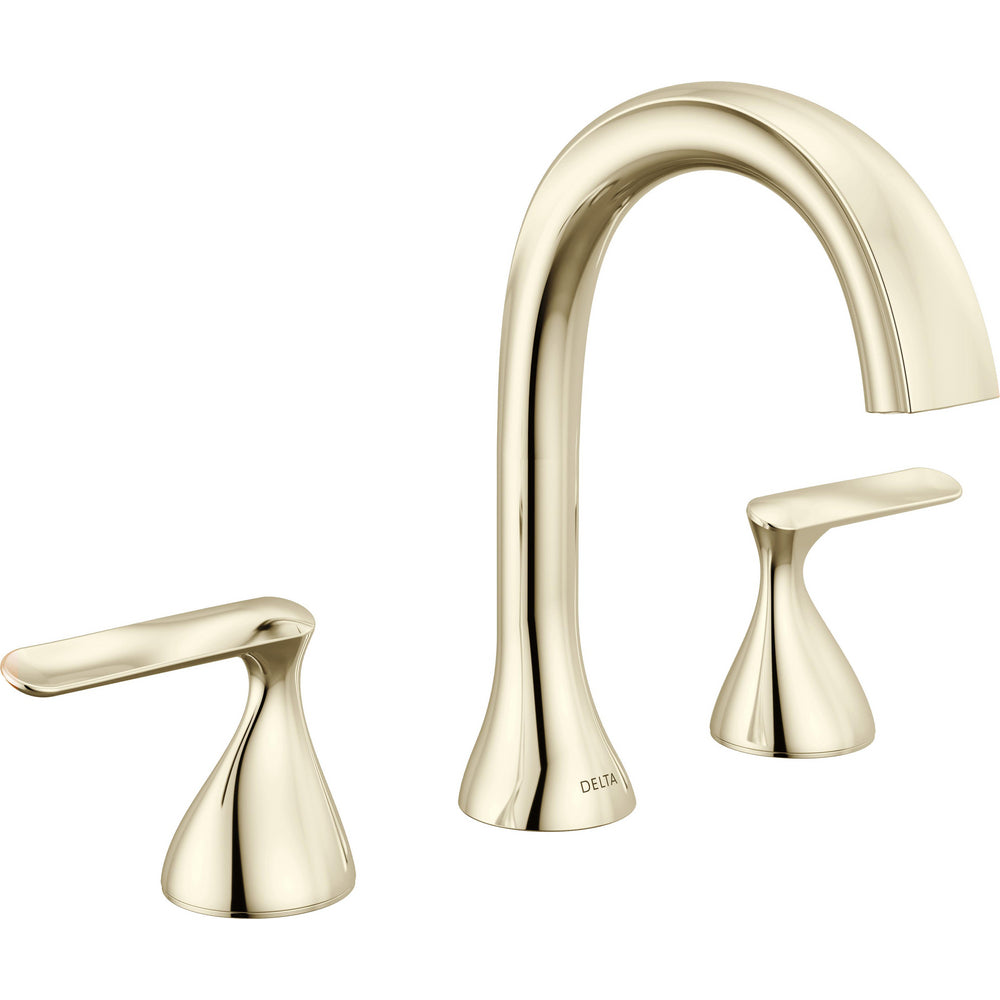 Delta 3545 Bonacci widespread Lumicoat Polished Nickel