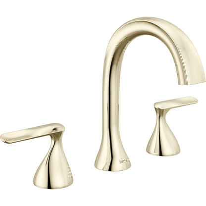 Delta 3545 Bonacci widespread Lumicoat Polished Nickel