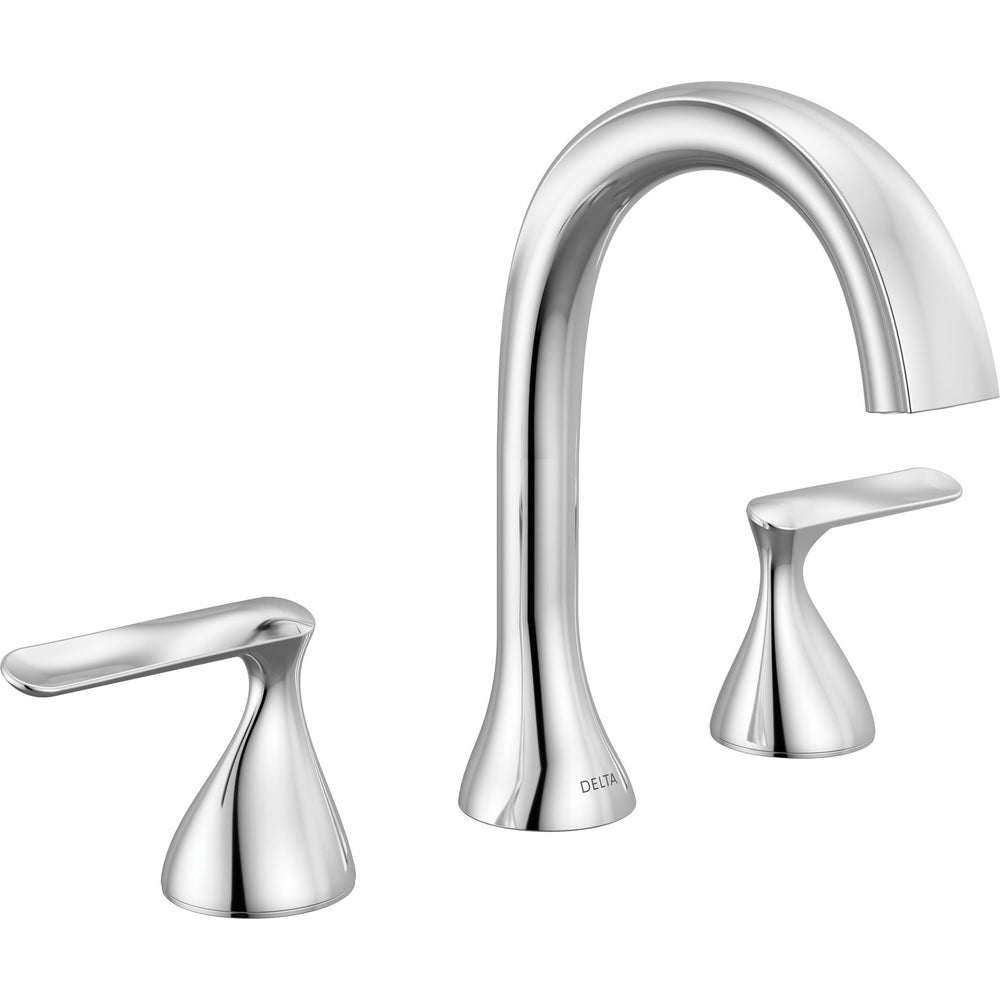 Delta 3545 Bonacci widespread Lumicoat Chrome