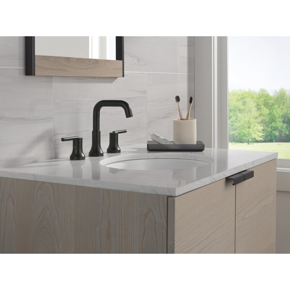 Delta Trinsic Two Handle Widespread Bathroom Faucet - 3554