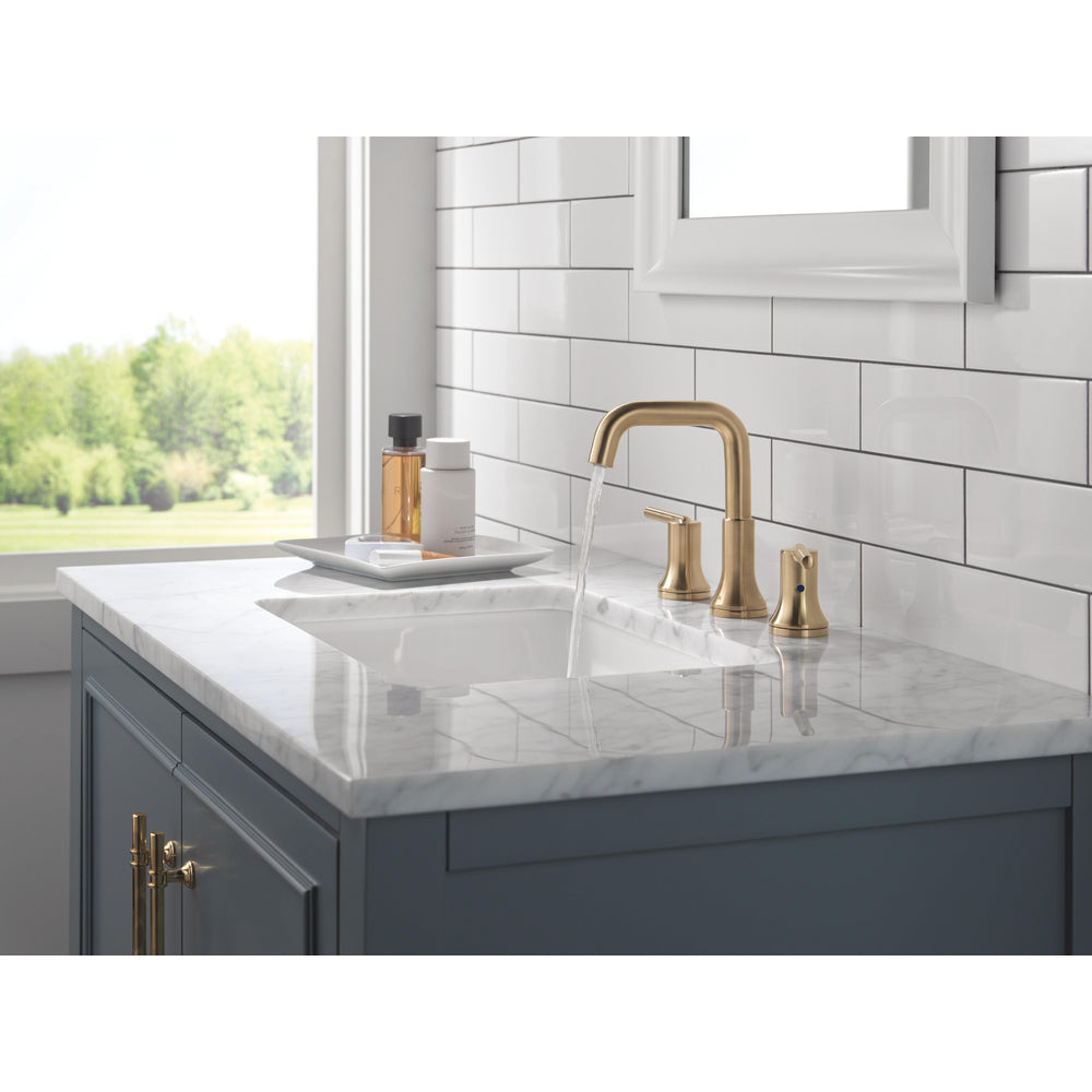 Delta Trinsic Two Handle Widespread Bathroom Faucet - 3554