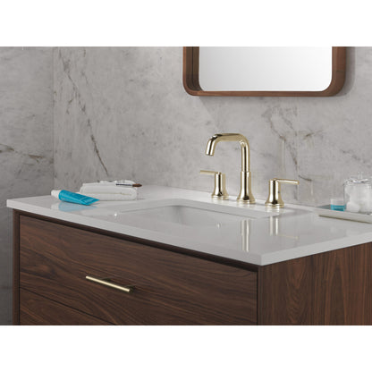 Delta Trinsic Two Handle Widespread Bathroom Faucet - 3554