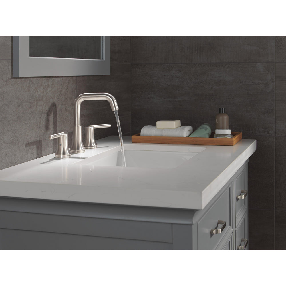 Delta Trinsic Two Handle Widespread Bathroom Faucet - 3554