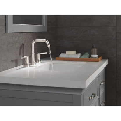 Delta Trinsic Two Handle Widespread Bathroom Faucet - 3554