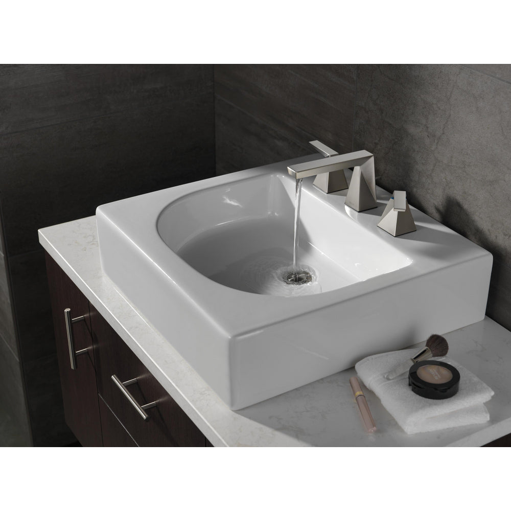 Delta Trillian Two Handle Widespread Bathroom Faucet - 35543