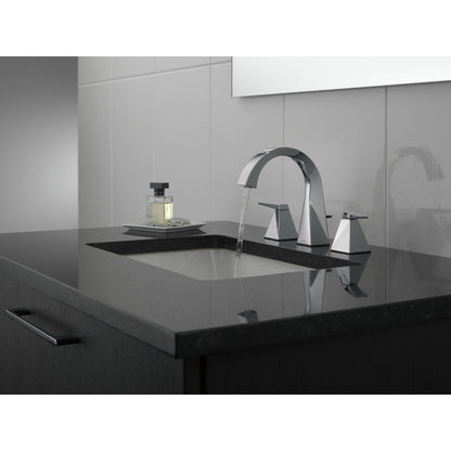 Robinet de salle de bain à deux poignées et entraxe large Delta Trillian - 35546