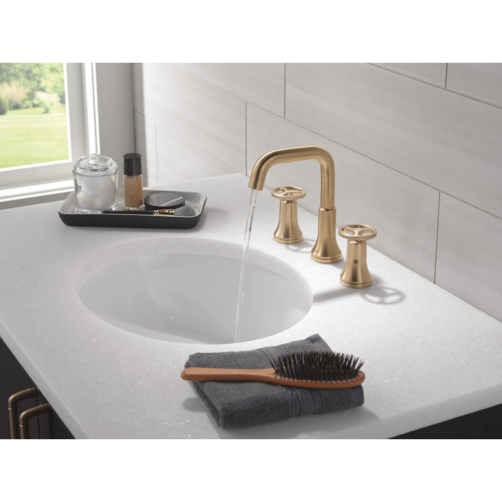 Delta Trinsic Two Handle Widespread Bathroom Faucet - 35547