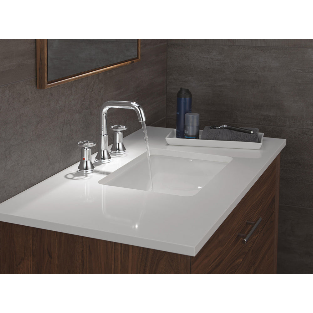 Delta Trinsic Two Handle Widespread Bathroom Faucet - 35547